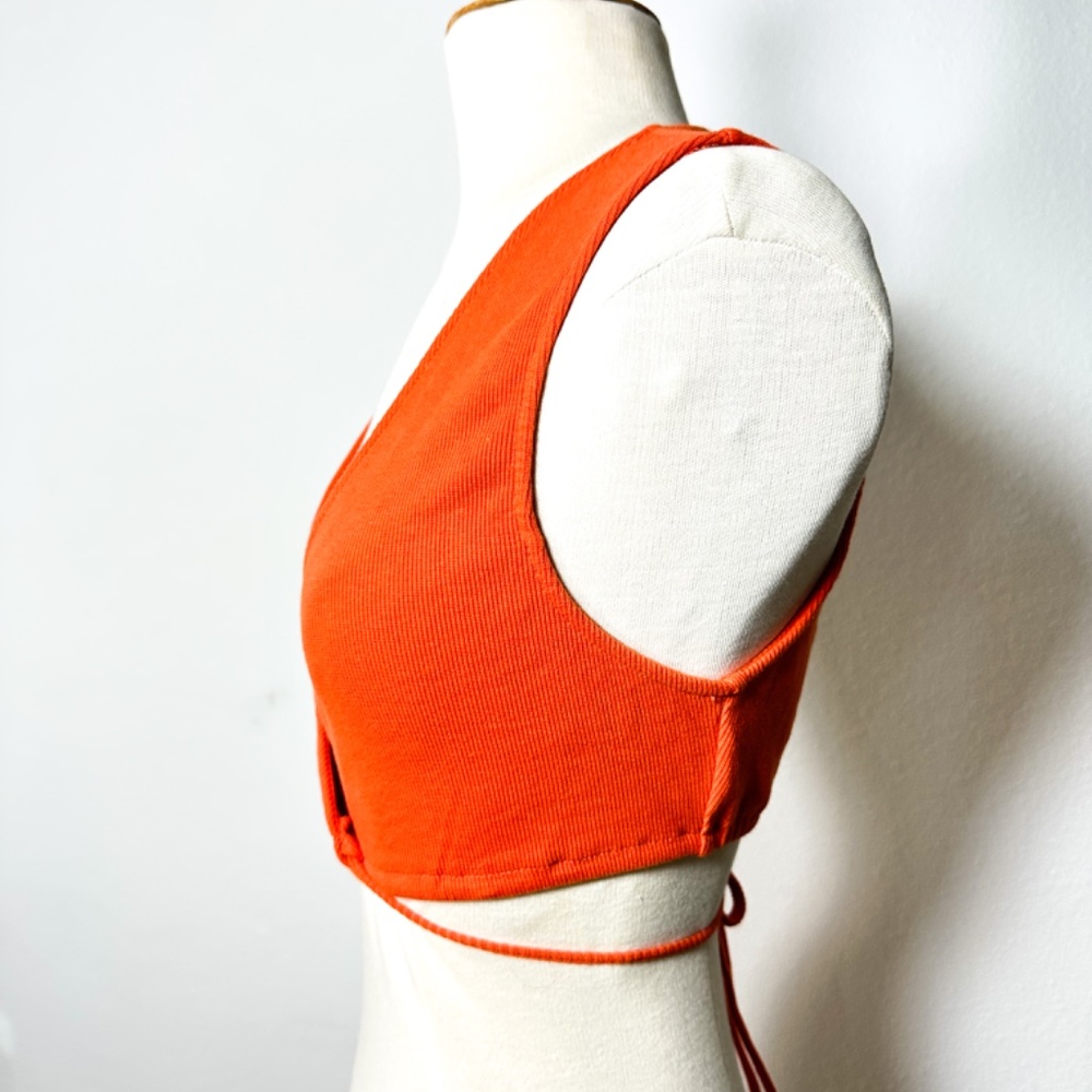 Free People /Motel Yunda Top NWT in tangerine size medium - Picture 5 of 6